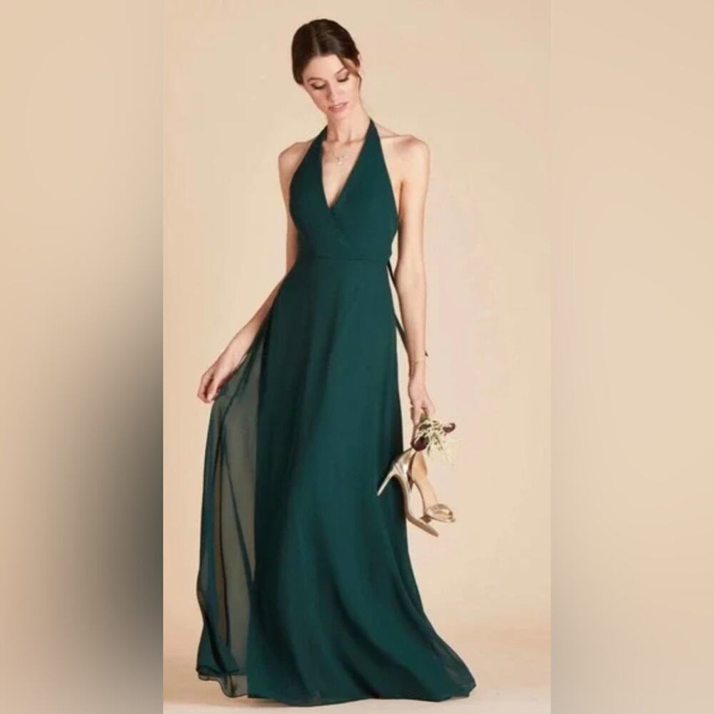 New ~ BIRDY GREY ~ “Moni” emerald green gown 2XL PROM FAST SHIP! - Picture 2 of 11